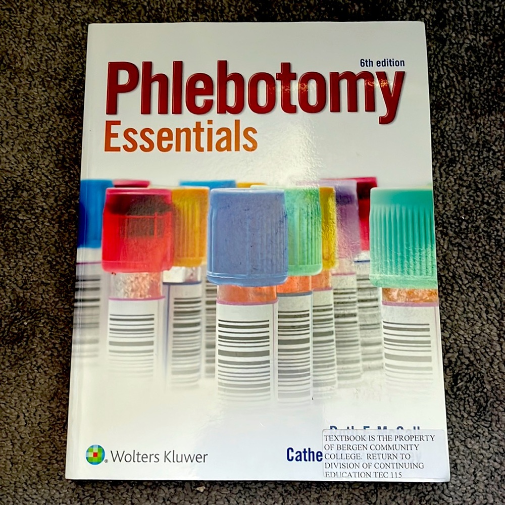 Phlebotomy Essentials Textbook